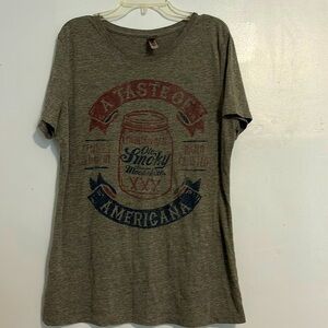 Grey Women’s XXL Short Sleeve Graphic Tee